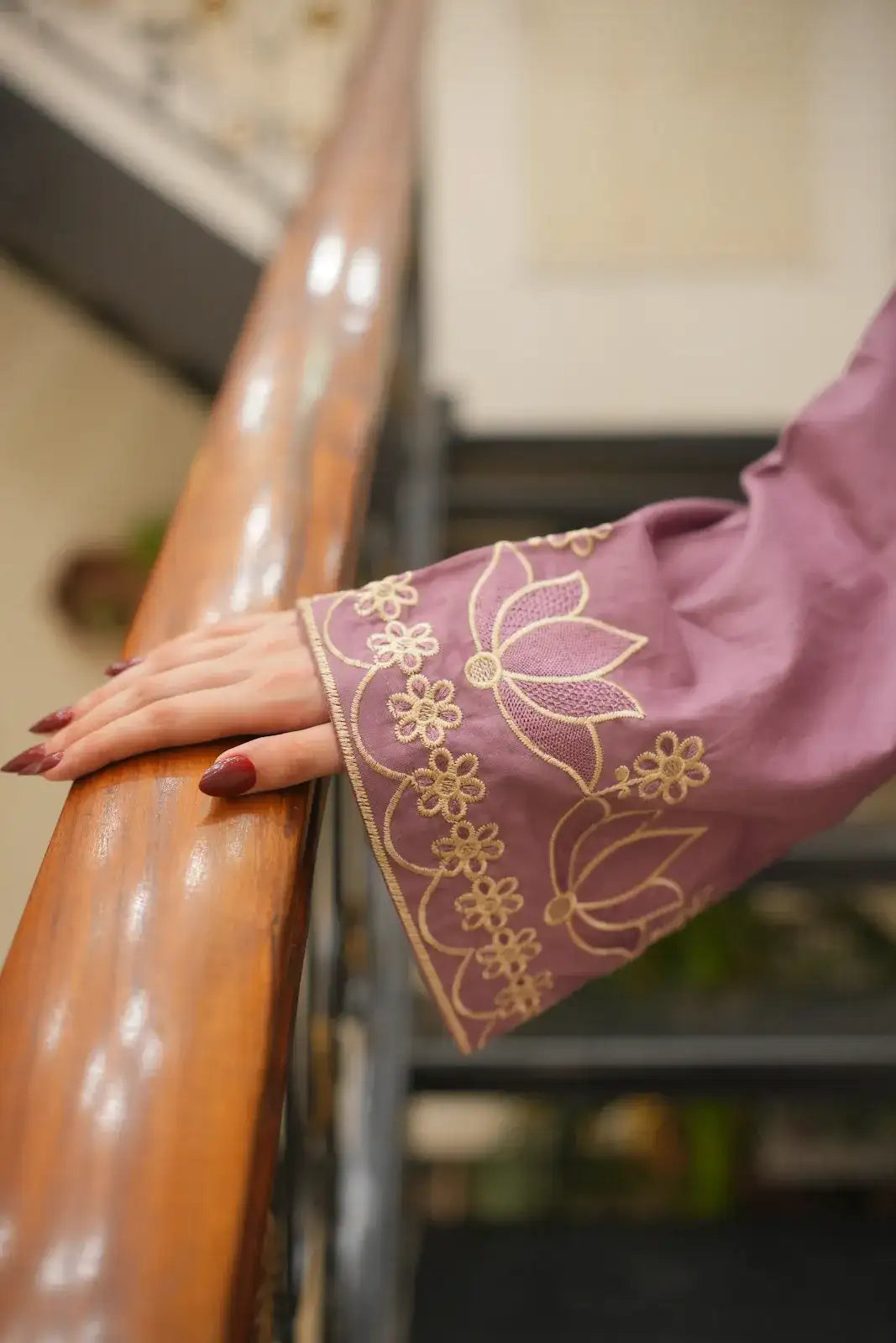 3 Piece Lalik Embroidered Suit