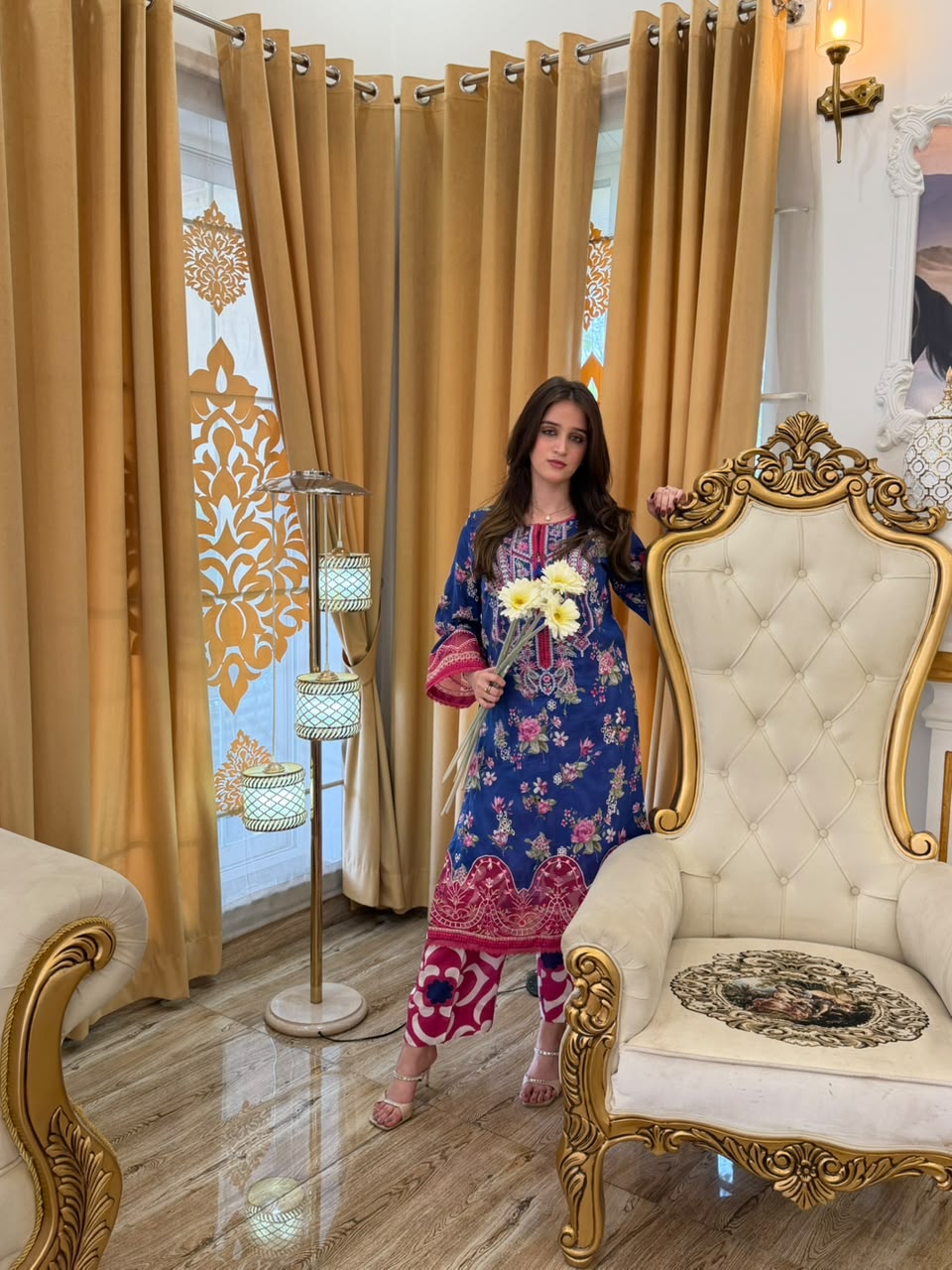 Baharein 2 Piece Blue
