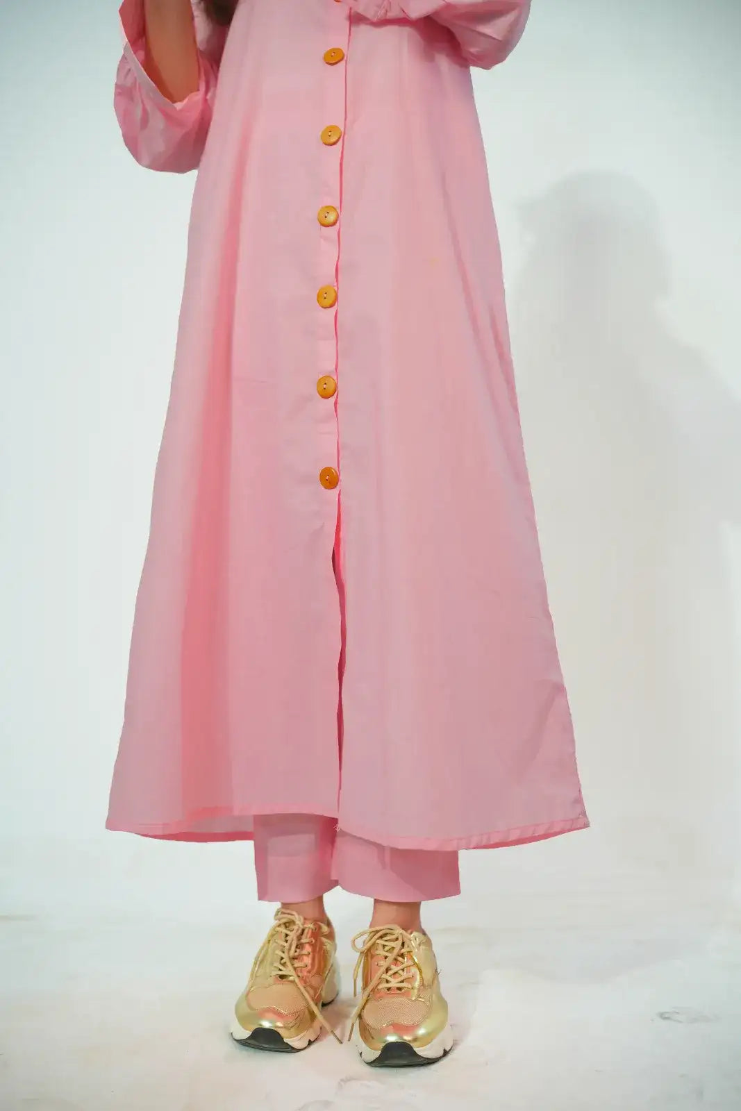 Solid Pink 2 Piece Luxe Drop