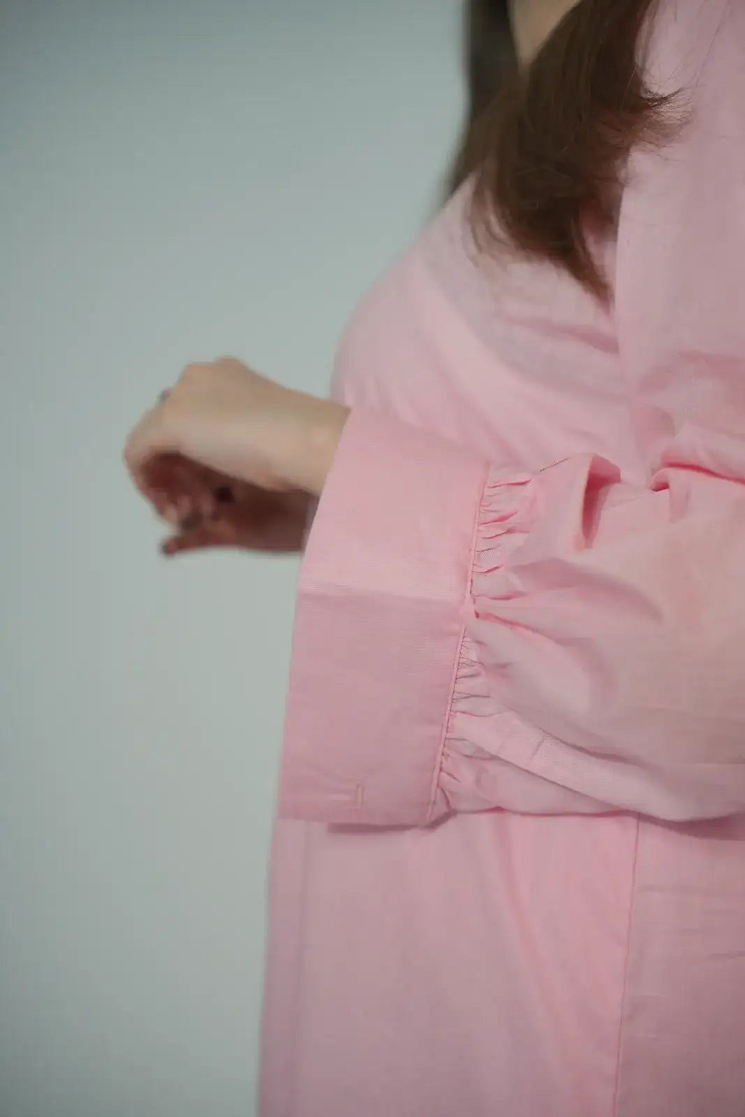 Solid Pink 2 Piece Luxe Drop