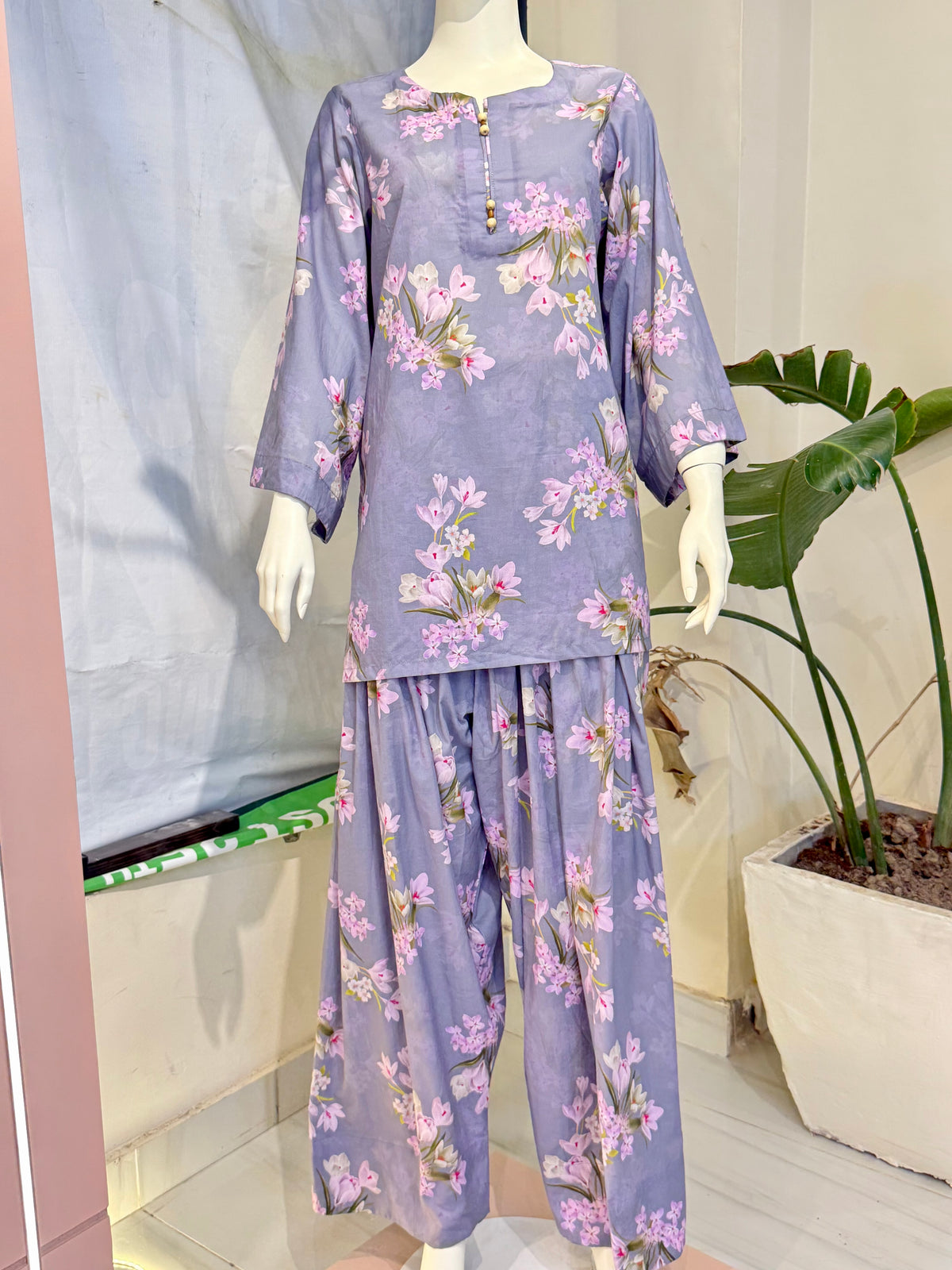 Tropical 2 Piece Suit